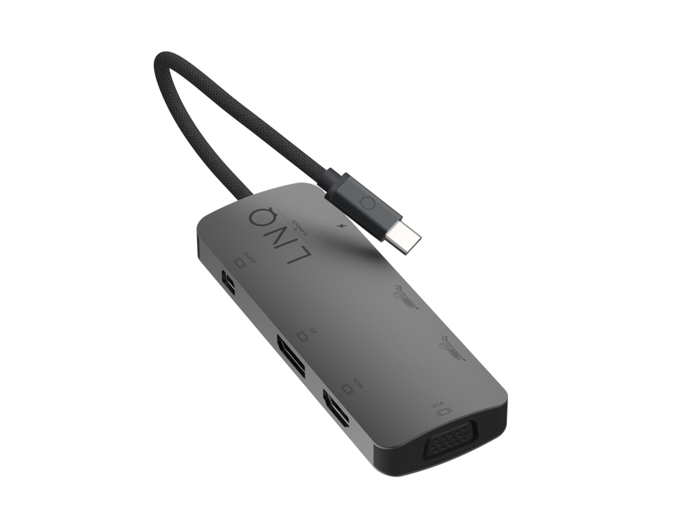 USB C to VGA and HDMI Adapter - Aluminum - USB-C Display Adapters, Display  & Video Adapters