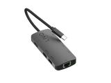 8in1 Pro Studio USB-C 10Gbps Multiport Hub with PD, 8K HDMI and 2.5Gbe Ethernet