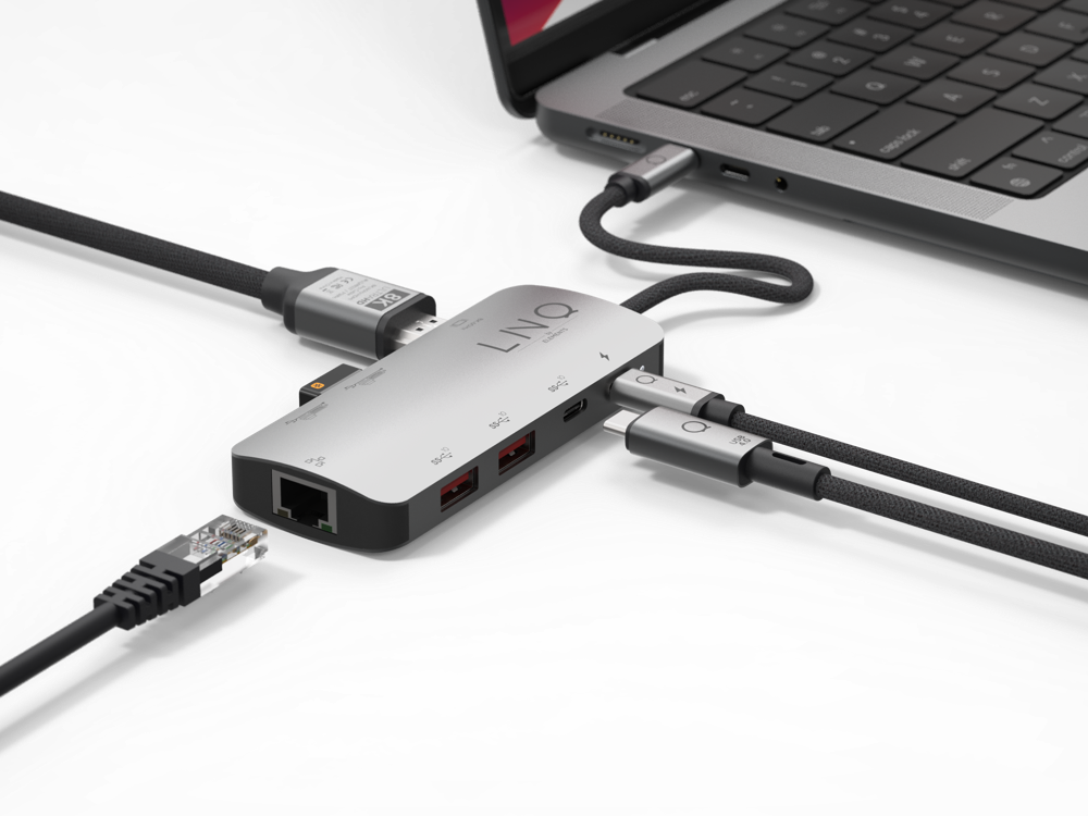 8in1 Pro Studio USB-C 10Gbps Multiport Hub with PD, 8K HDMI and