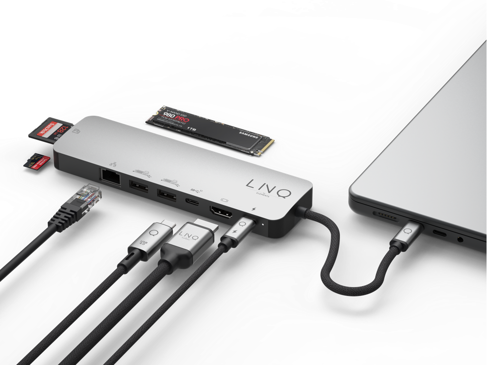 8in1 Pro USB-C 10Gbps Multiport Hub with 4K HDMI, Ethernet and