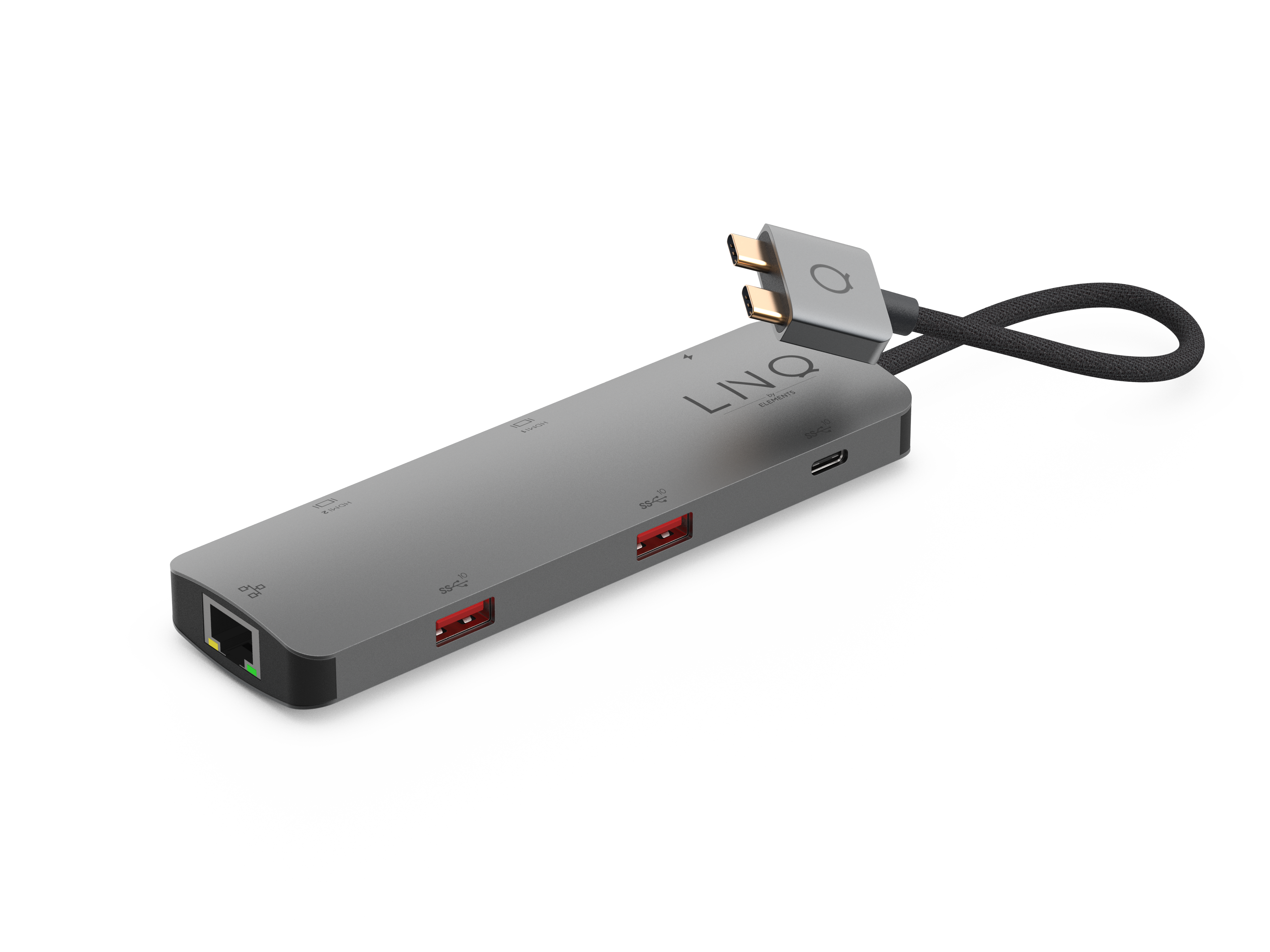 USB-C Hub (4K HDMI, 2xUSB-A, PD)