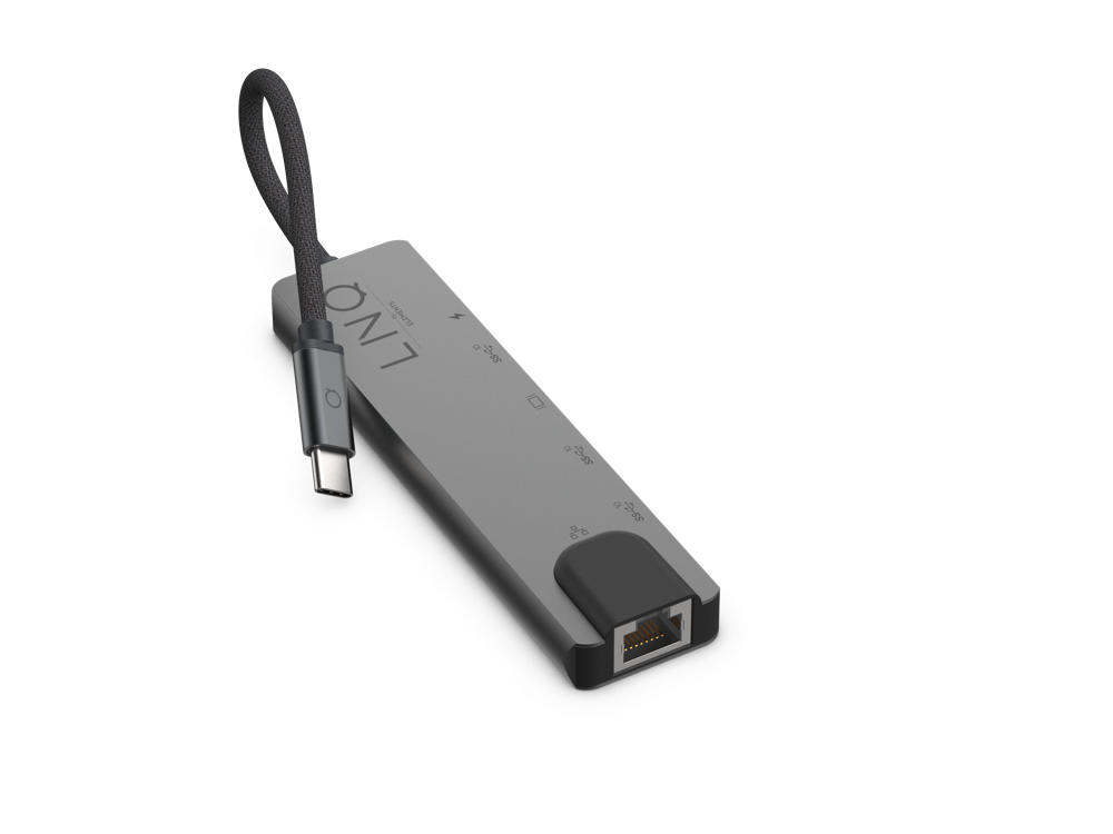 6in1 Pro USB-C 10Gbps Multiport Hub with 4K HDMI and Ethernet