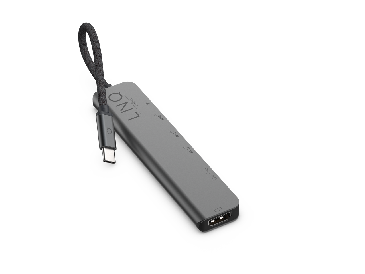 LINQ Connects Pro Multiport Hub 8in1 USB-C (8K Video/Audio 7.1 Surround) USB -C, HDMI, Ethernet, SD- en microSD-kaartlezers - USB 3.1 tot 10Gbps - Grijs LINQ Connects Pro Multiport Hub 8in1 USB-C (8K Video/Audio 7.1 Surround) USB -C, HDMI, Ethernet, SD- en microSD-kaartlezers - USB 3.1 tot 10Gbps - Grijs