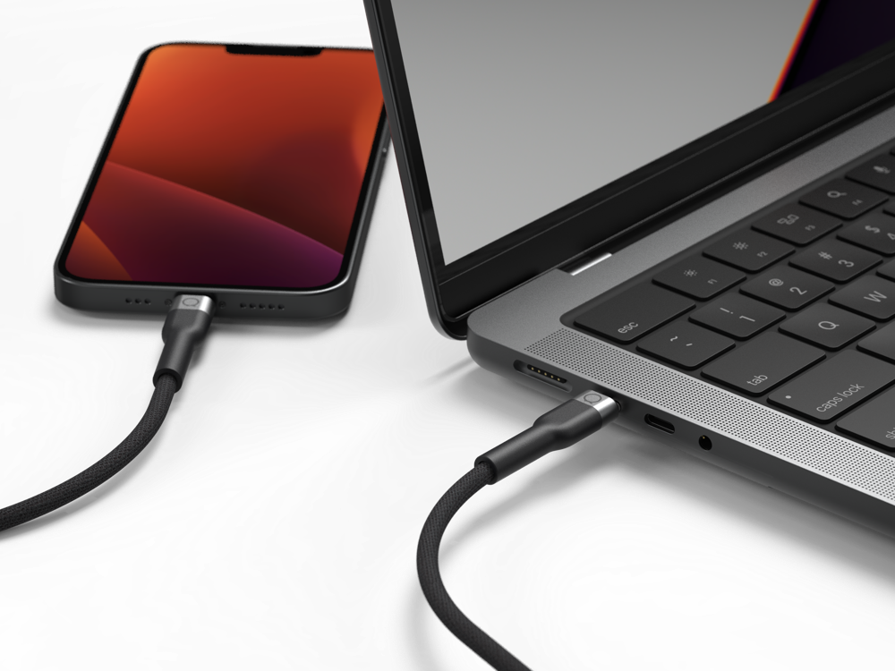 USB-C to Lightning PRO Cable, Mfi Certified 2m
