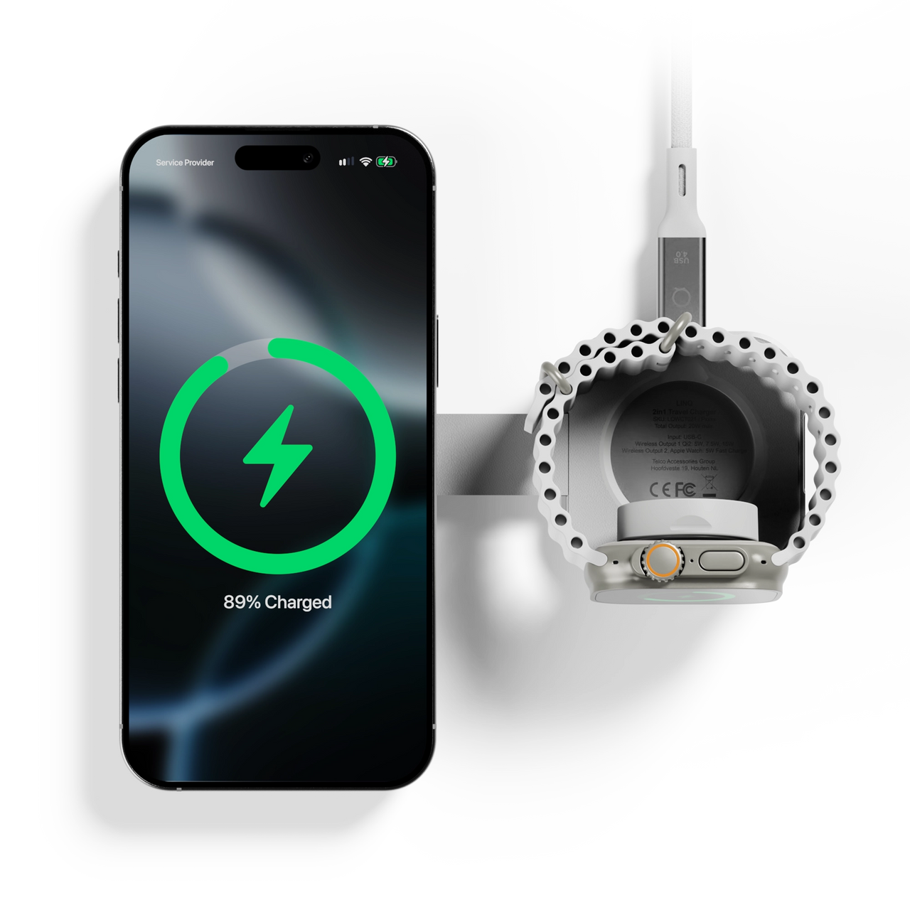 LINQ 2in1 Foldable Wireless Charger