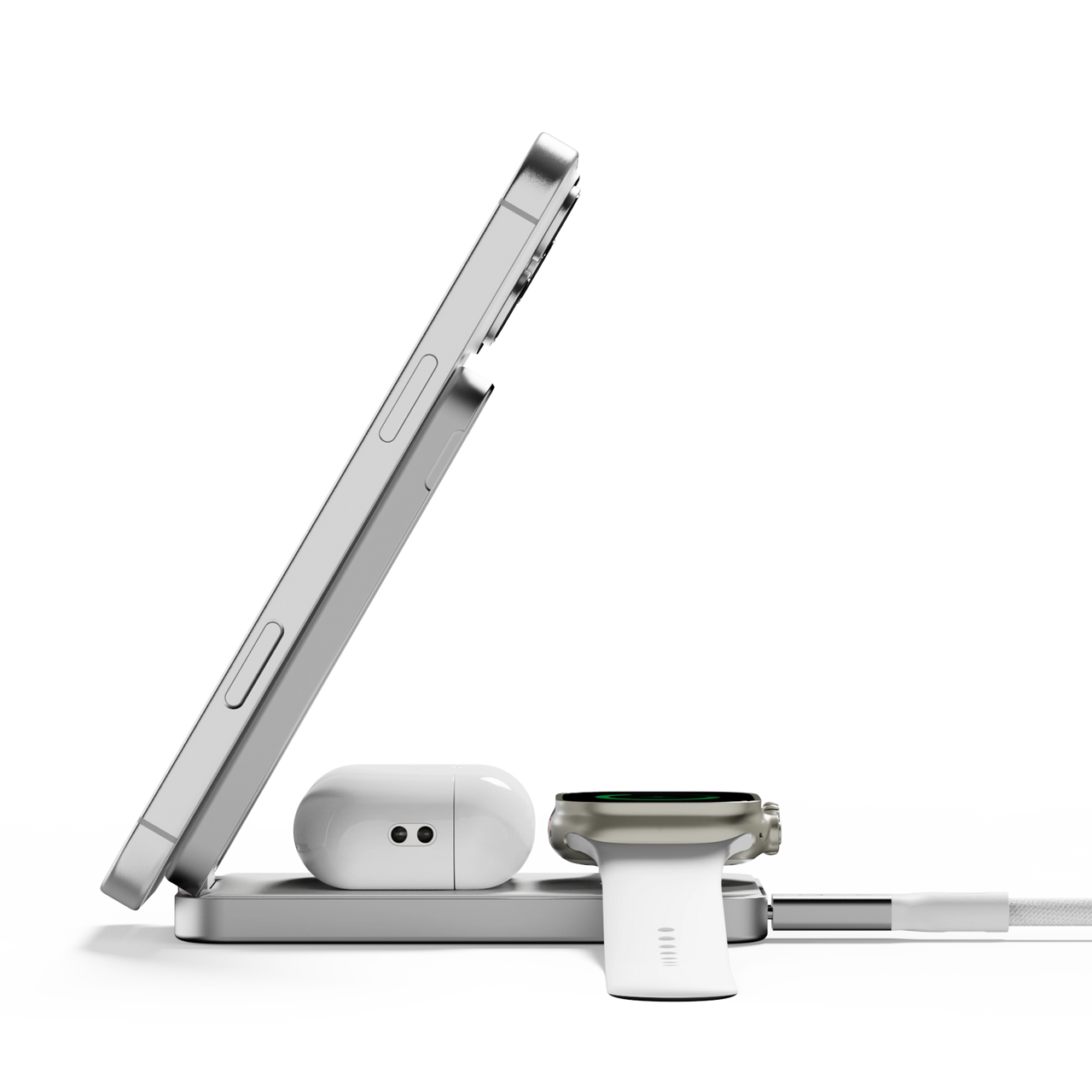 3in1 Magnetic Wireless Powerbank & Stand 8000