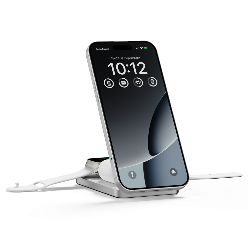 3in1 Magnetic Wireless Powerbank & Stand 8000
